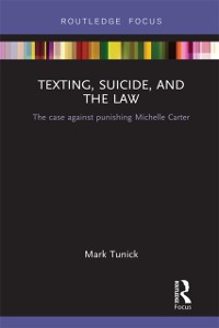 Cover Texting, Suicide, and the Law