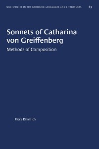 Cover Sonnets of Catharina von Greiffenberg