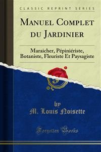 Cover Manuel Complet du Jardinier