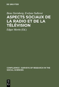 Cover Aspects sociaux de la radio et de la télévision