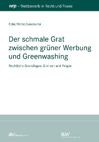 Cover Der schmale Grat zwischen grüner Werbung und Greenwashing