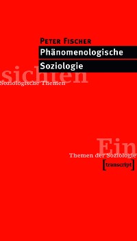 Cover Phänomenologische Soziologie