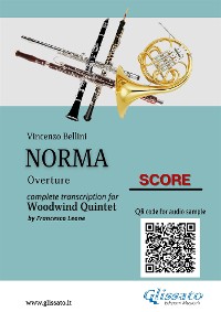 Cover Woodwind Quintet Score "Norma"