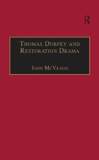 Cover Thomas Durfey and Restoration Drama