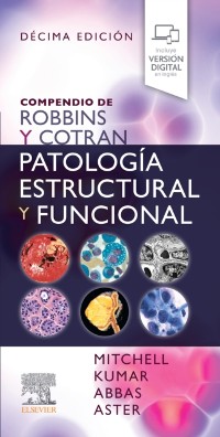 Cover Compendio de Robbins y Cotran. Patología estructural y funcional