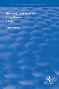 Cover Romantic and Victorian Long Poems