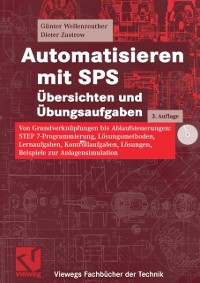 Cover Automatisieren mit SPS  Übersichten und Übungsaufgaben