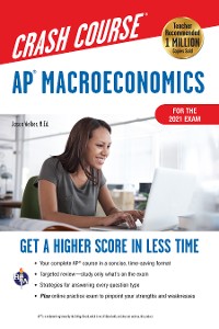 Cover AP(R) Macroeconomics Crash Course, For the 2021 Exam, Book + Online
