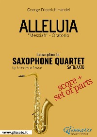 Cover Alleluia - Saxophone Quartet score & parts