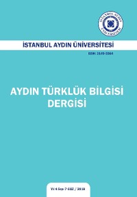 Cover Aydin Turkluk Dilbilgisi Dergisi