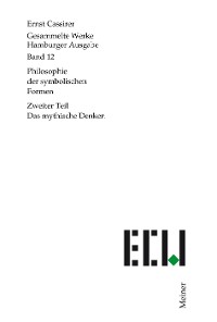 Cover Philosophie der symbolischen Formen. Zweiter Teil