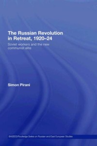 Cover The Russian Revolution in Retreat, 1920-24