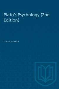 Cover Plato's Psychology (2nd Edition)