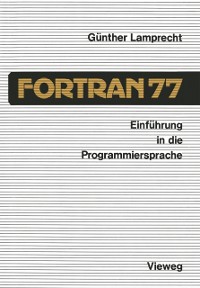 Cover Einführung in die Programmiersprache FORTRAN 77