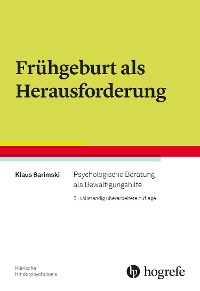 Cover Frühgeburt als Herausforderung