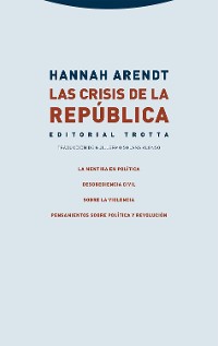 Cover Las crisis de la República