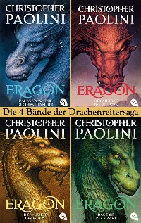 Cover Eragon Band 1-4: Das Vermächtnis der Drachenreiter / Der Auftrag des Ältesten / Die Weisheit des Feuers / Das Erbe der Macht (4in1-Bundle)