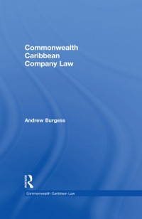 Cover Commonwealth Caribbean Company Law