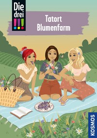 Cover Die drei !!!, 109, Tatort Blumenfarm (drei Ausrufezeichen)