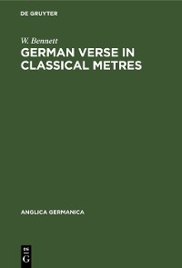 Cover German Verse in Classical Metres