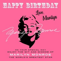 Cover Happy Birthday-Love, Marilyn