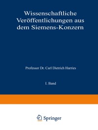 Cover Wissenschaftliche Veröffentlichungen aus dem Siemens-Konzern