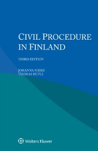 Cover Civil Procedure in Finland