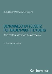 Cover Denkmalschutzgesetz für Baden-Württemberg