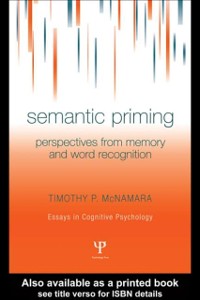 Cover Semantic Priming