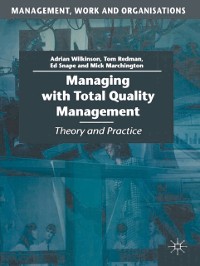 Cover Managing with Total Quality Management