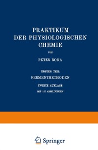 Cover Praktikum der Physiologischen Chemie