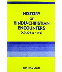 Cover History of Hindu-Christian Encounters (AD 304 to 1996)