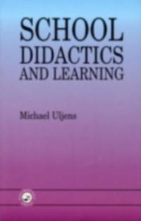 Cover School Didactics And Learning