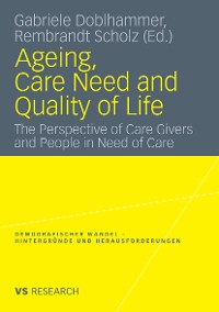 Cover Ageing, Care Need and Quality of Life
