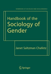 Cover Handbook of the Sociology of Gender