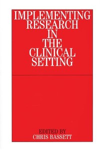 Cover Implementing Research in the Clinical Setting