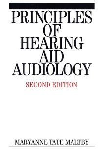 Cover Principles of Hearing Aid Audiology