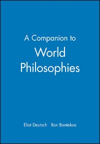 Cover A Companion to World Philosophies