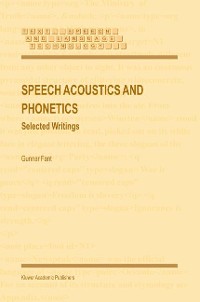 Cover Speech Acoustics and Phonetics