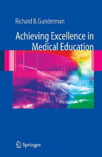 Cover Achieving Excellence in Medical Education