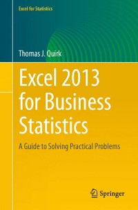 Cover Excel 2013 for Business Statistics