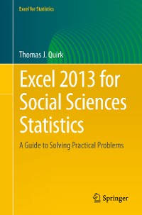 Cover Excel 2013 for Social Sciences Statistics