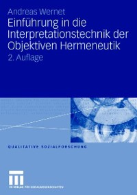 Cover Einführung in die Interpretationstechnik der Objektiven Hermeneutik