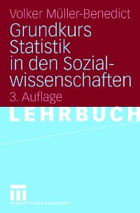 Cover Grundkurs Statistik in den Sozialwissenschaften