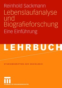 Cover Lebenslaufanalyse und Biografieforschung