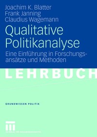 Cover Qualitative Politikanalyse