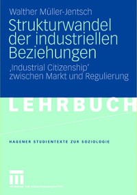 Cover Strukturwandel der industriellen Beziehungen