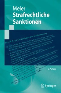 Cover Strafrechtliche Sanktionen