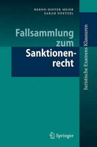 Cover Fallsammlung zum Sanktionenrecht