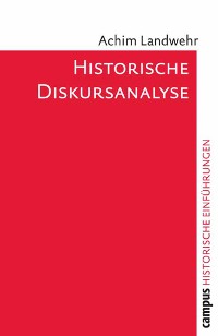 Cover Historische Diskursanalyse
